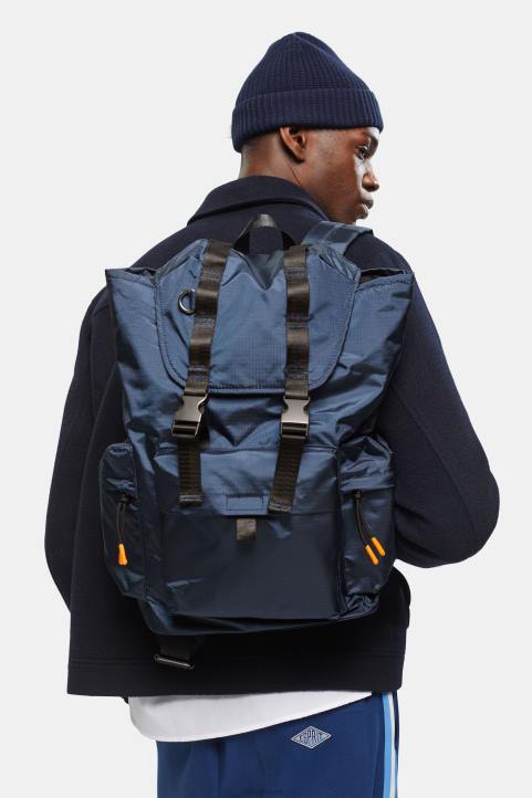 miehet Esprit bensa sininen ripstop reppu Lisätarvikkeet 82T6762