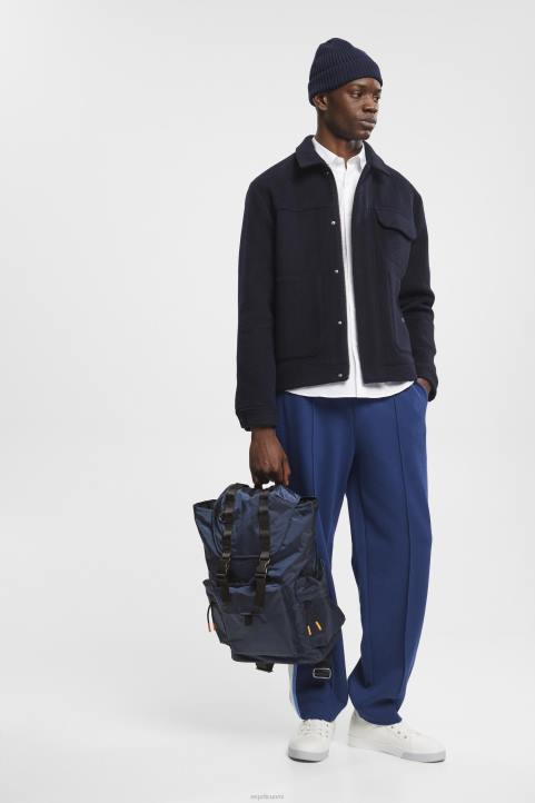 miehet Esprit bensa sininen ripstop reppu Lisätarvikkeet 82T6762