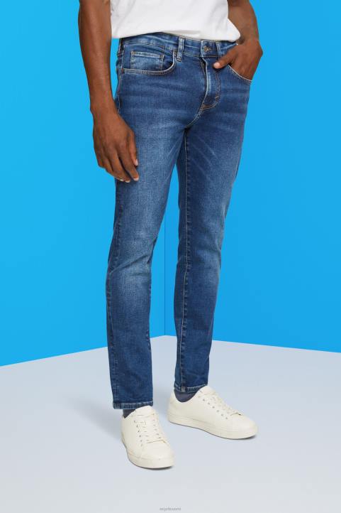 miehet Esprit sininen keskipesu slim fit farkut, kaksi max denim 82T6829