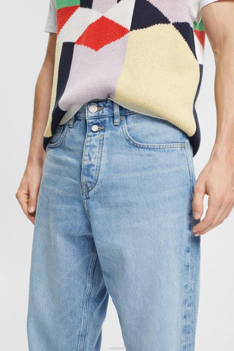 miehet Esprit sininen valo pesu balloon fit farkut denim 82T6847