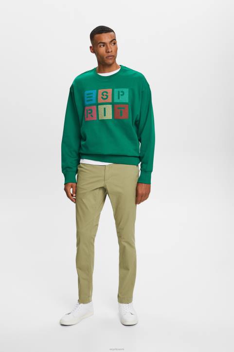 miehet Esprit vaalea khaki ohuet chinohousut housut & housut 82T6593