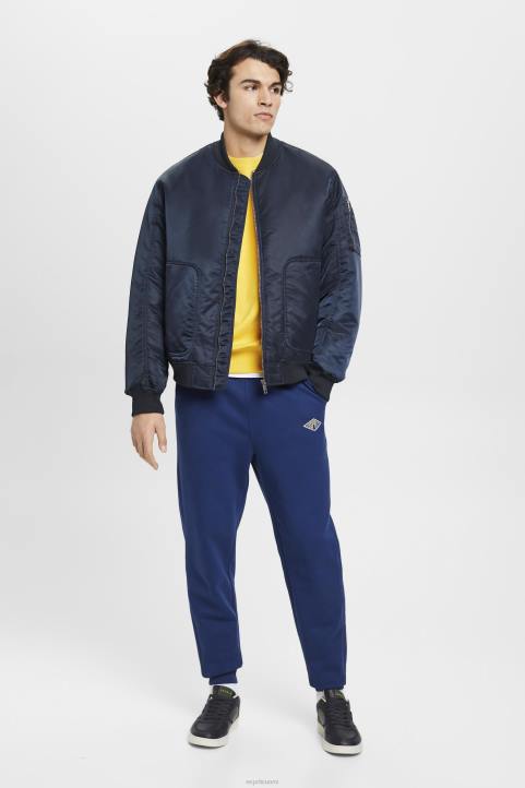 miehet Esprit muste lenkkeilyhousut logopainatuksella lenkkeilijät 82T6667