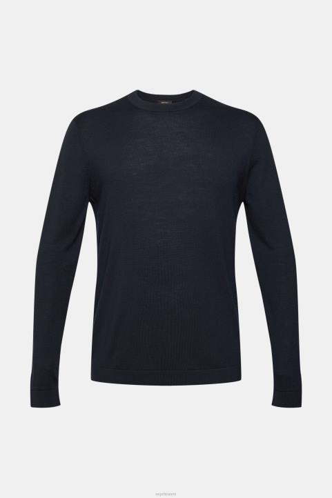 miehet Esprit laivasto neulottu villapaita neuleet 82T6904