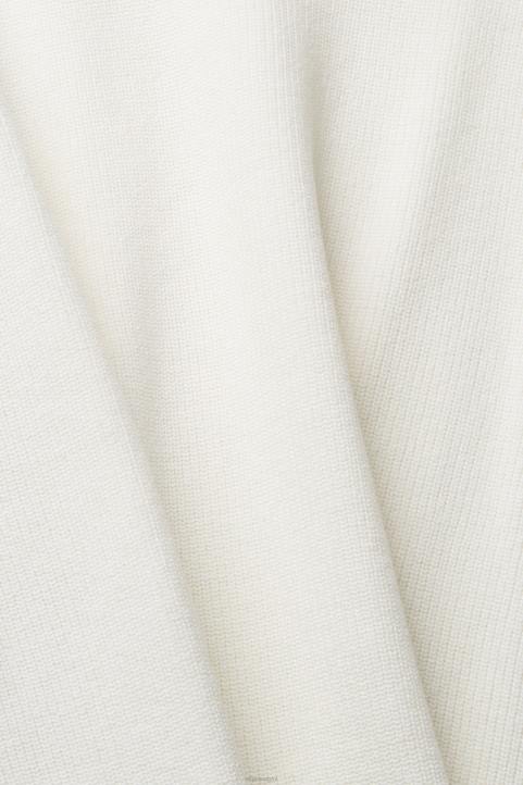 miehet Esprit luonnonvalkoinen toppi kahdella raidalla neuleet 82T6841