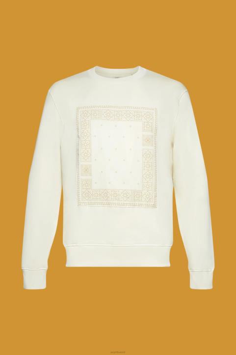 miehet Esprit jäätä collegepaita, jossa edessä printti neulepaidat & hupparit 82T6711