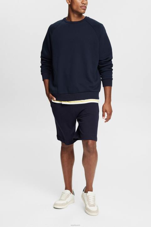 miehet Esprit laivasto pusero, jossa vetoketjullinen tasku neulepaidat & hupparit 82T6934