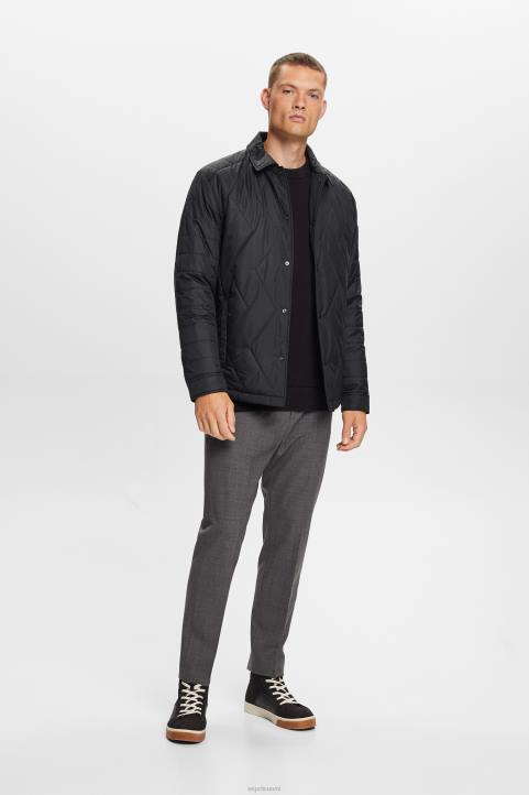 miehet Esprit musta puuvillainen pyöreäkaula-paita neulepaidat & hupparit 82T6578