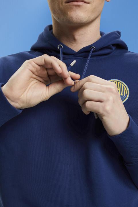 miehet Esprit muste collegepaita logopainatuksella neulepaidat & hupparit 82T6650