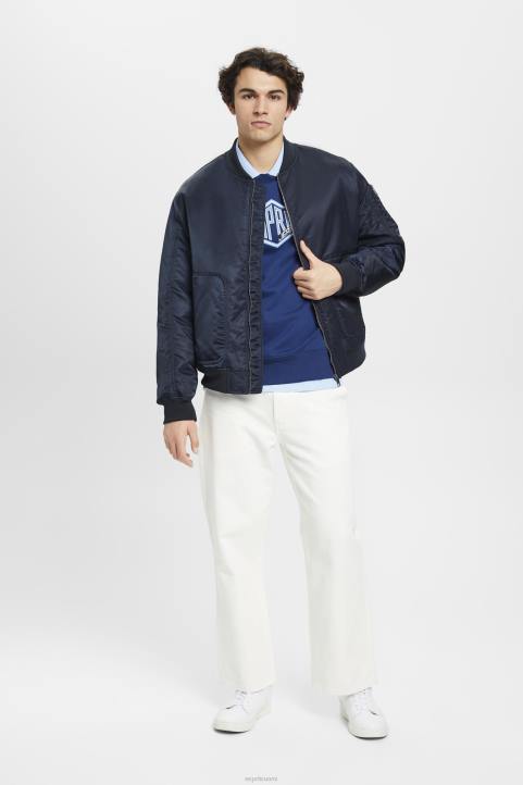 miehet Esprit muste logoprinttipaita neulepaidat & hupparit 82T6657