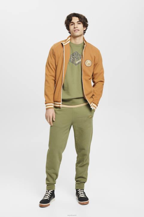 miehet Esprit oliivi logoprinttipaita neulepaidat & hupparit 82T6656