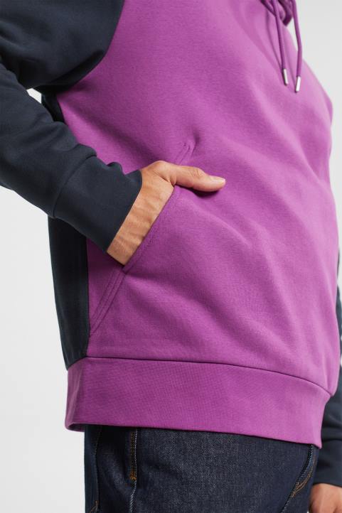 miehet Esprit violetti kaksivärinen huppari neulepaidat & hupparit 82T6938