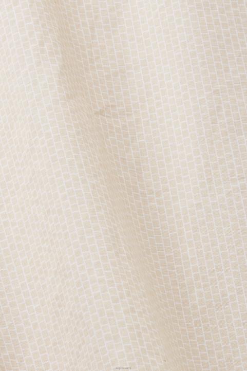 miehet Esprit hiekka puuvillainen popliinipaita paidat 82T6574