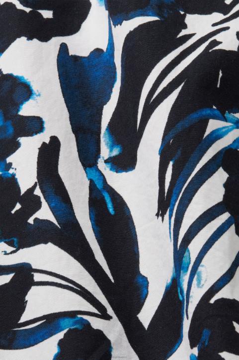 miehet Esprit laivasto kuviollinen lyhythihainen paita, 100% puuvillaa paidat 82T6613