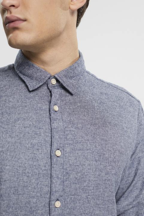 miehet Esprit laivasto slim fit paita paidat 82T6701