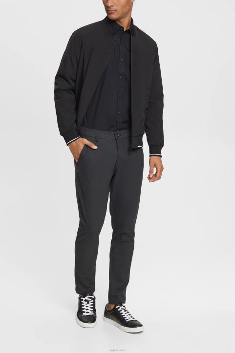 miehet Esprit musta paita paidat 82T6900