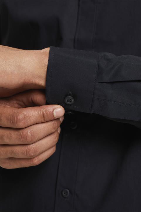 miehet Esprit musta paita paidat 82T6900