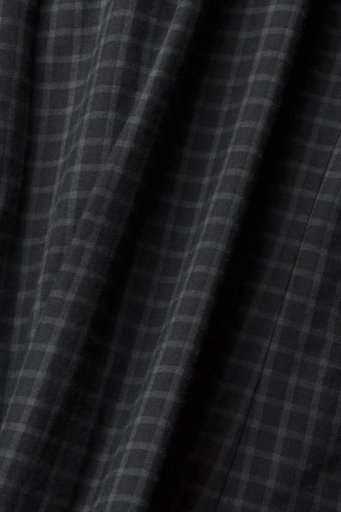 miehet Esprit musta ruudullinen slim fit paita paidat 82T6687