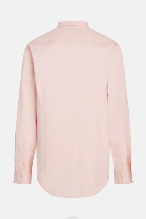 miehet Esprit vaalea pinkki slim fit delfiinimerkki popliinipaita paidat 82T6804