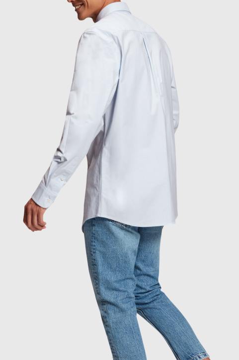 miehet Esprit vaaleansininen normaali istuva oxford-paita paidat 82T6800