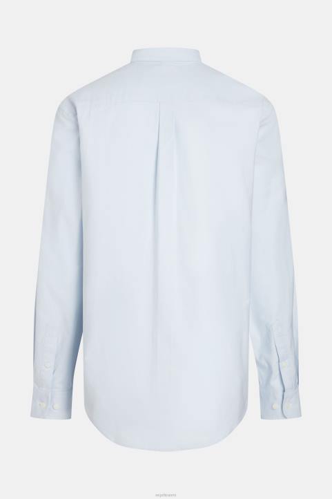 miehet Esprit vaaleansininen normaali istuva oxford-paita paidat 82T6800