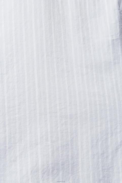 miehet Esprit vaaleansininen raidallinen paita paidat 82T6686