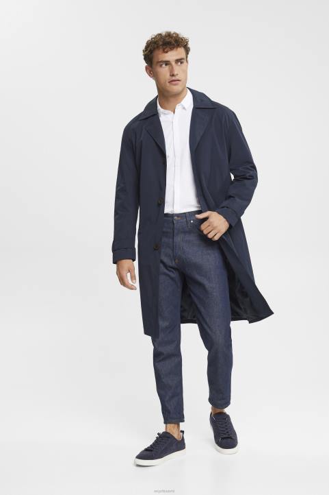 miehet Esprit valkoinen jersey pitkähihainen, 100% puuvillaa paidat 82T6680