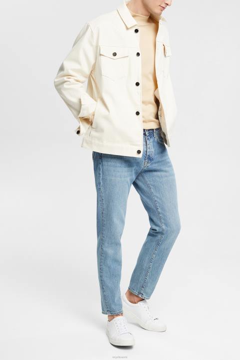 miehet Esprit kerma beige pystykaulus pitkähihainen toppi pitkähihainen 82T6945