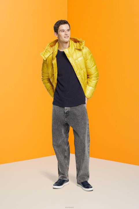 miehet Esprit laivasto vohvelipique pitkähihainen toppi pitkähihainen 82T6824