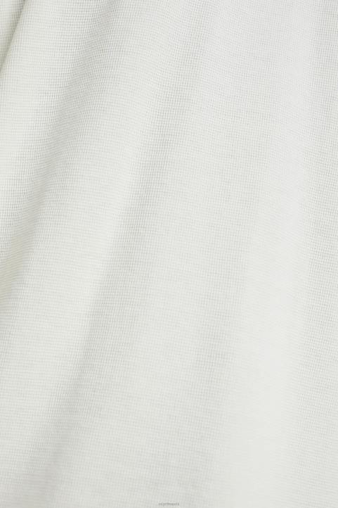 miehet Esprit luonnonvalkoinen pitkähihainen vohveli toppi pitkähihainen 82T6696