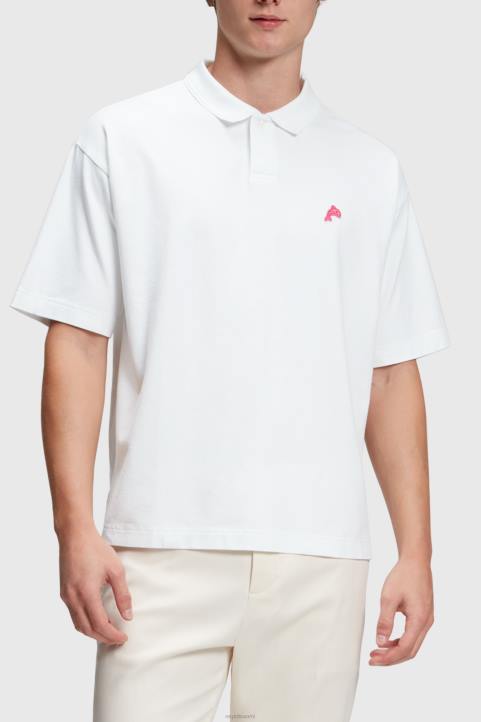 miehet Esprit valkoinen delfiinien tennisklubi rento poolo polot 82T6877