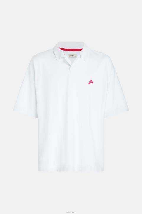 miehet Esprit valkoinen delfiinien tennisklubi rento poolo polot 82T6877