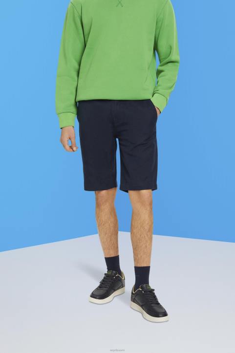 miehet Esprit laivasto chino-tyyliset shortsit shortsit 82T6751