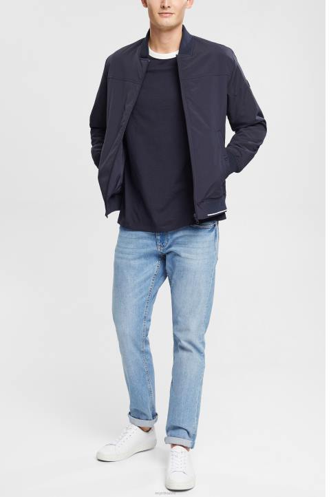miehet Esprit laivasto jersey t-paita t-paitoja 82T6956