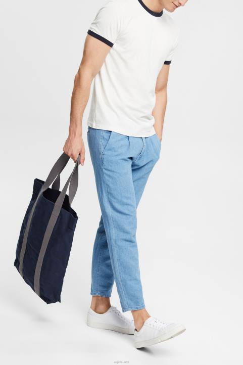 miehet Esprit luonnonvalkoinen jersey t-paita t-paitoja 82T6954