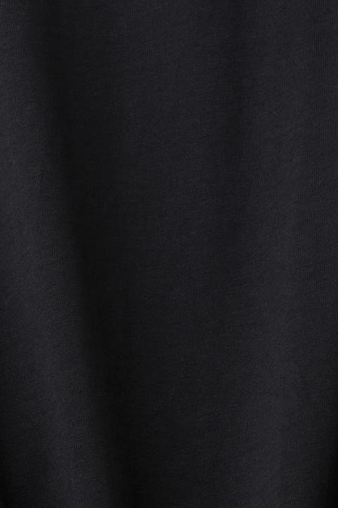 miehet Esprit musta Retrologoprintti puuvillainen t-paita t-paitoja 82T6628