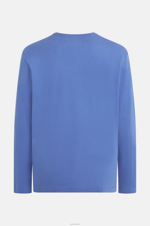 miehet Esprit sininen logoprintti jersey-t-paita t-paitoja 82T6867