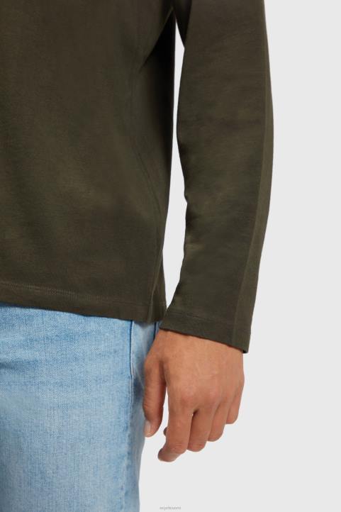 miehet Esprit tummanvihreä logoprintti jersey-t-paita t-paitoja 82T6865