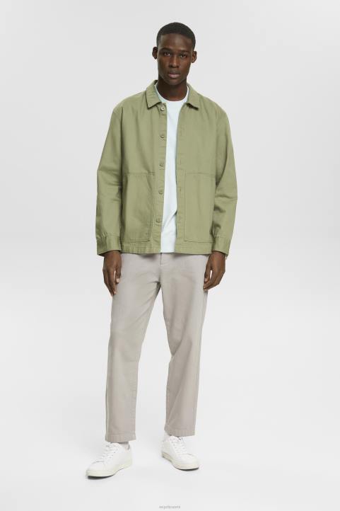 miehet Esprit vaalean vesivihreä jersey t-paita t-paitoja 82T6747