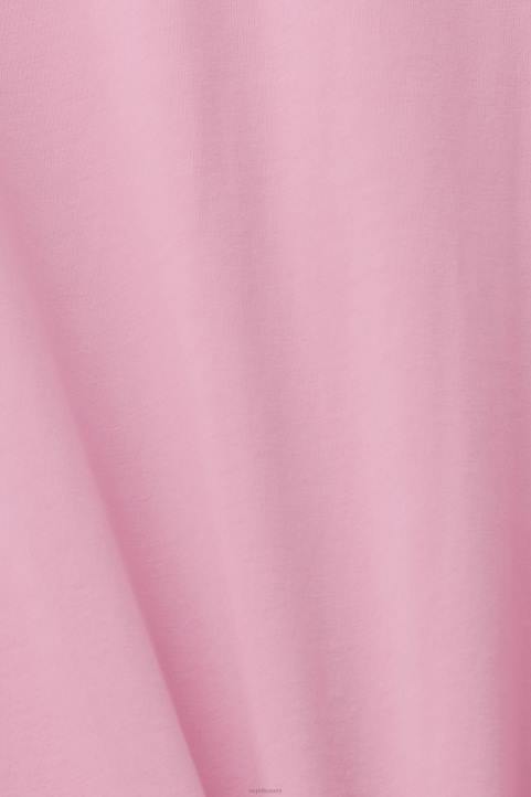 miehet Esprit vaaleanpunainen t-paita logopainatuksella t-paitoja 82T6603