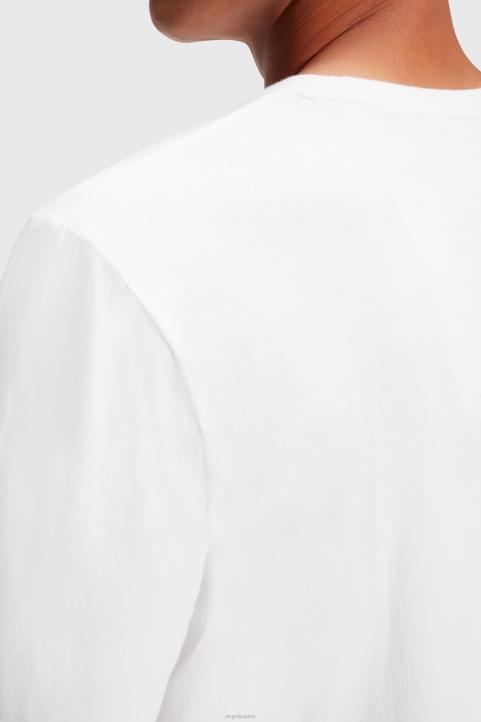 miehet Esprit valkoinen logoprintti jersey-t-paita t-paitoja 82T6864