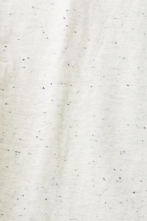miehet Esprit valkoinen pilkullinen jersey-t-paita t-paitoja 82T6779