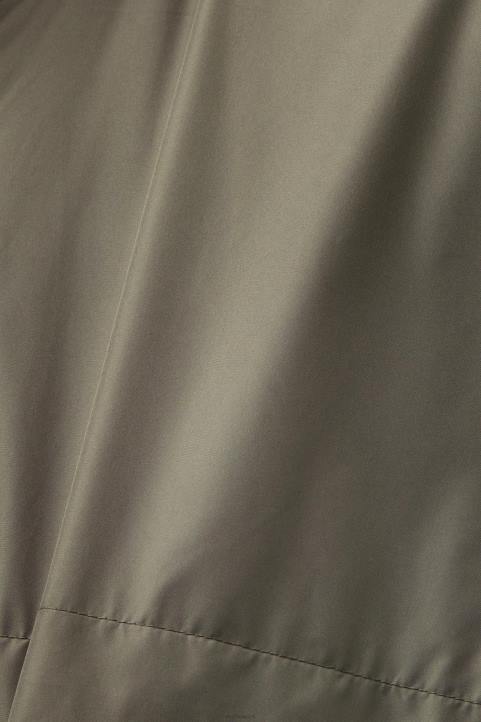 miehet Esprit khakin vihreä kevyt sadetakki hupulla takit 82T6765