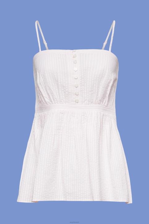 naiset Esprit vaalea pinkki kuvioitu cami-toppi alkuun 82T6226