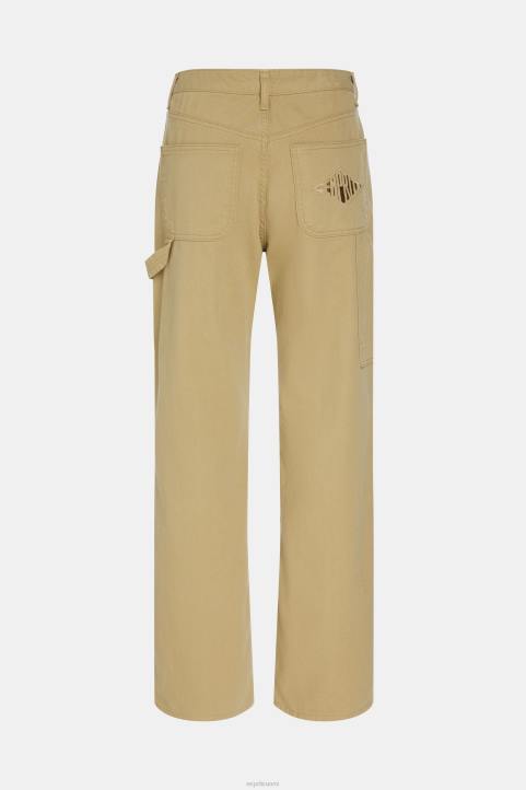 naiset ESPRIT x Rest & Recreation beige kapseli farkkuhousut denim 82T6476