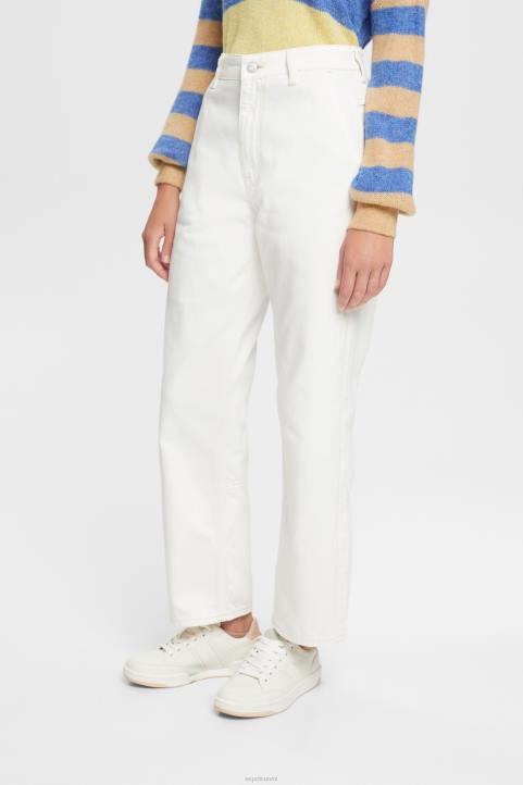 naiset Esprit luonnonvalkoinen korkeat isälle sopivat farkut denim 82T6320