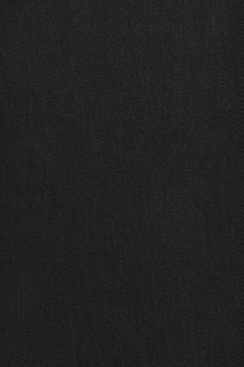 naiset Esprit musta keskipesu leveälahkeiset farkut, joissa epäsymmetrinen helma denim 82T6212