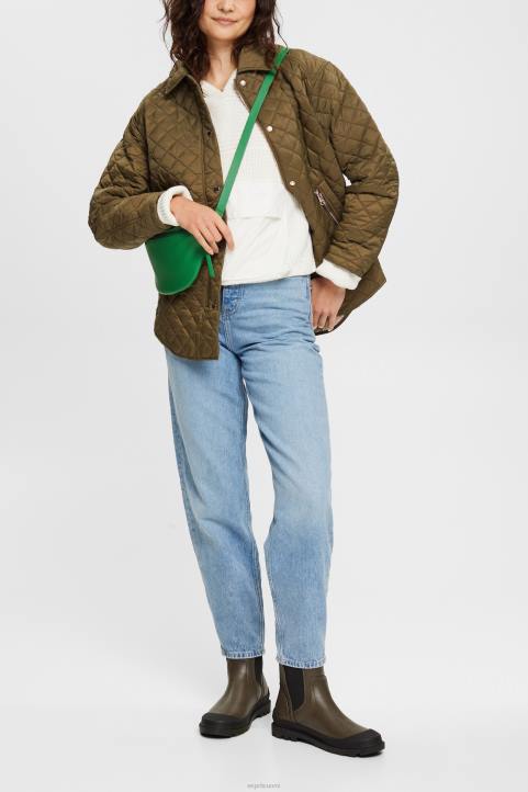 naiset Esprit sininen valo pesu korkeat banaanimalliset farkut denim 82T6321