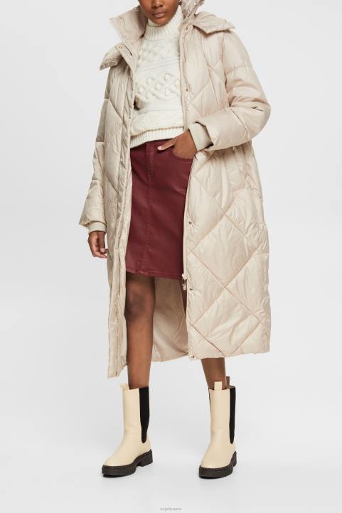 naiset Esprit bordeaux punainen nahkainen midi-hame hameet 82T6444