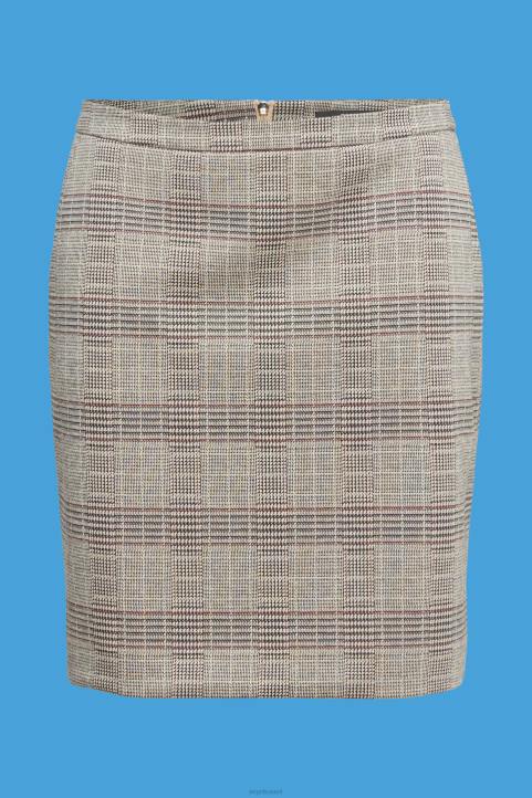 naiset Esprit jäätä tarkista minihame hameet 82T6484