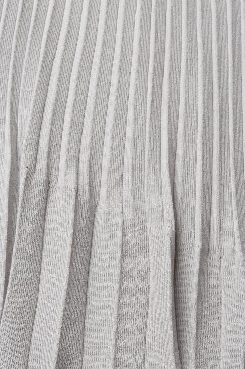 naiset Esprit keskiharmaa laskostettu midihame hameet 82T6481